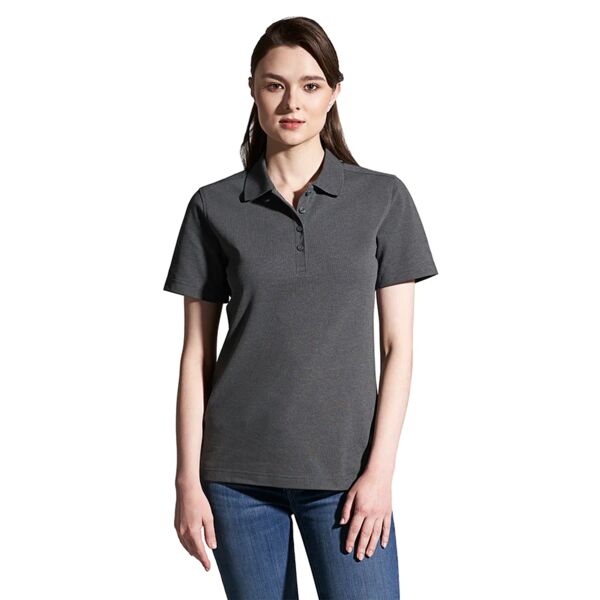 Ladies Cotton-Poly-Spandex Pique Polo Thumbnail