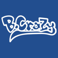 B.CraZy Original T-Shirt (White Logo) Design
