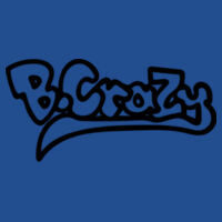 B.CraZy Original T-Shirt (Black Logo) Design