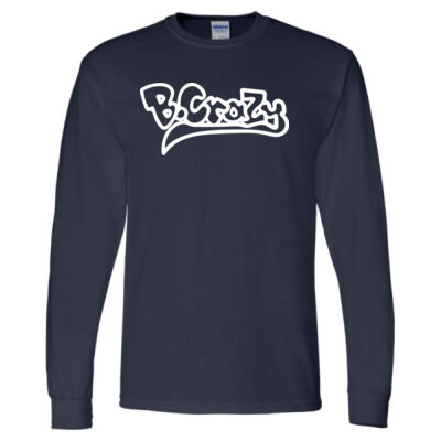 B.CraZy Original Long Sleeve (White Logo) Thumbnail